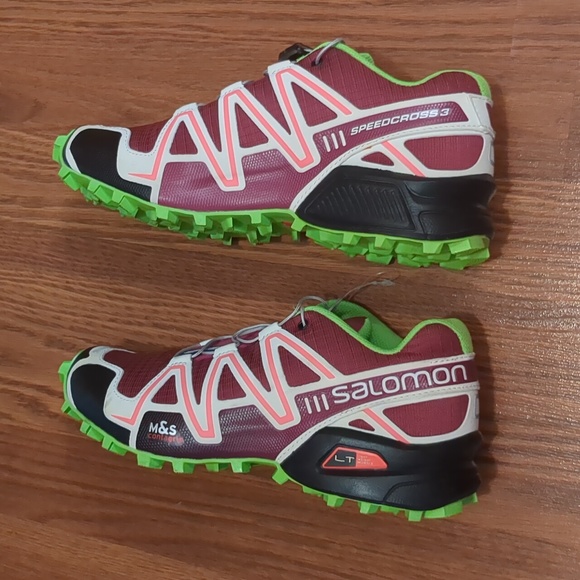 Solomon Speedcross 3 trail running shoes, size 7 - Picture 3 of 5